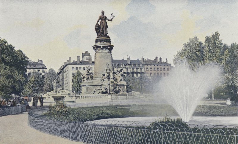 Lyon, Place Carnot de French Photographer
