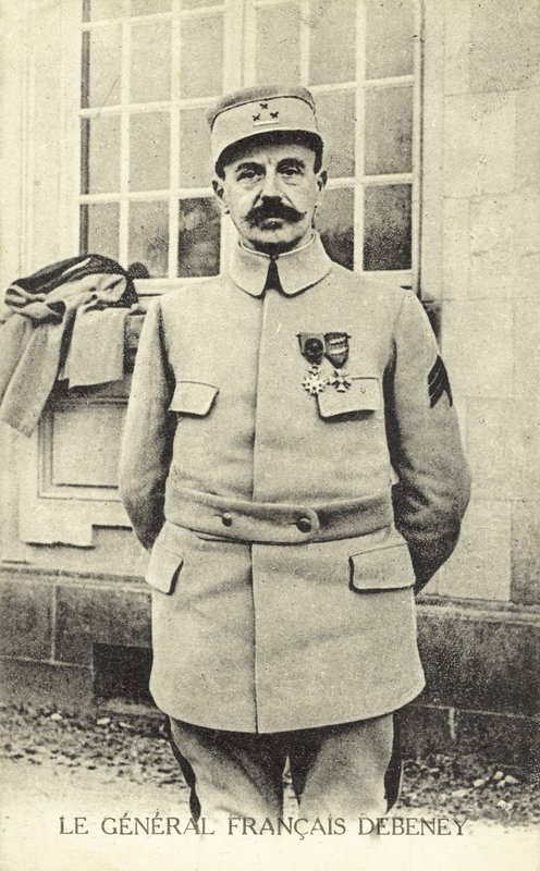 Marie-Eugene Debeney, general francês da Primeira Guerra Mundial (foto a p/b) de French Photographer