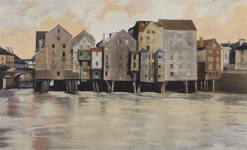 Meaux, Old Mills no Marne de French Photographer