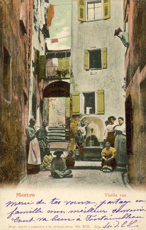 Menton, França, Old Street de French Photographer