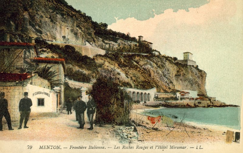 Menton, fronteira italiana de French Photographer