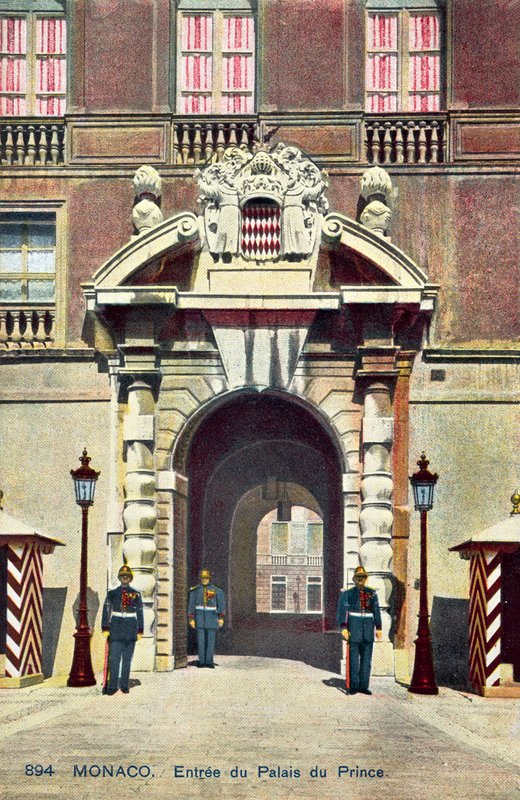 Mônaco, entrada do palácio de French Photographer