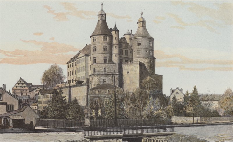 Montbeliard, Vista do castelo de French Photographer