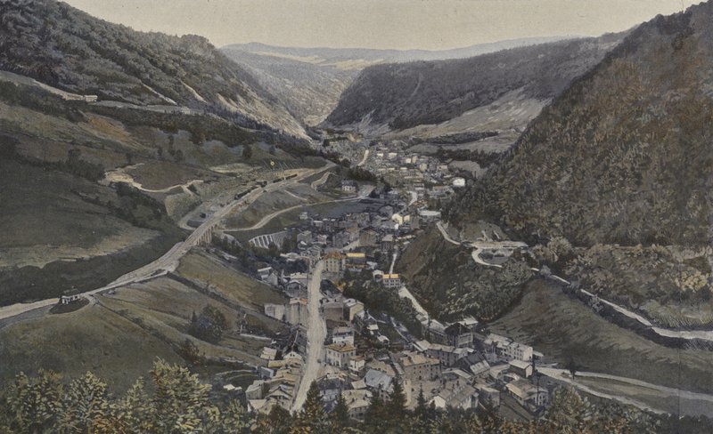 Morez, visão geral em N de French Photographer