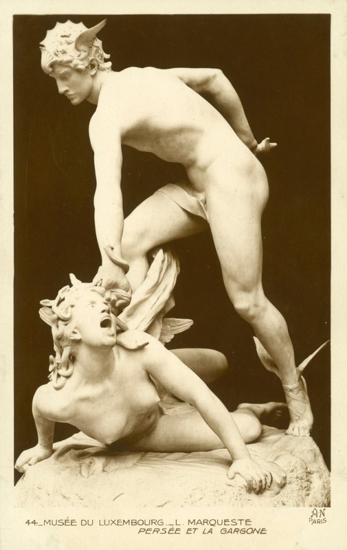 Museu do Luxemburgo, The Marqueste Persee e La Gargone de French Photographer