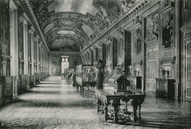 Museu do Louvre, Galeria dApollon, Galeria Apollos (fotogravura) de French Photographer
