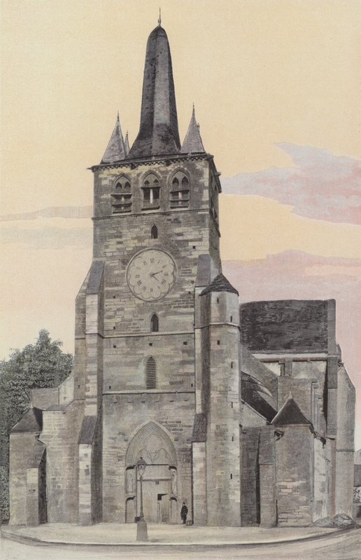 Mussy-sur-Seine, Igreja, Ensemble O de French Photographer