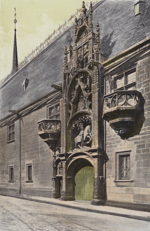 Nancy, Palácio Ducal, Portal of Dentree de French Photographer