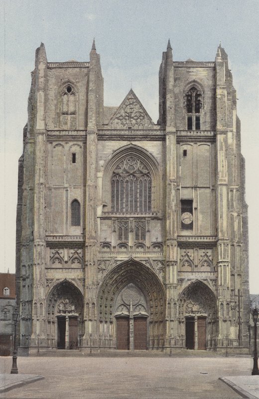Nantes, Cathedrale, Facade O  de French Photographer
