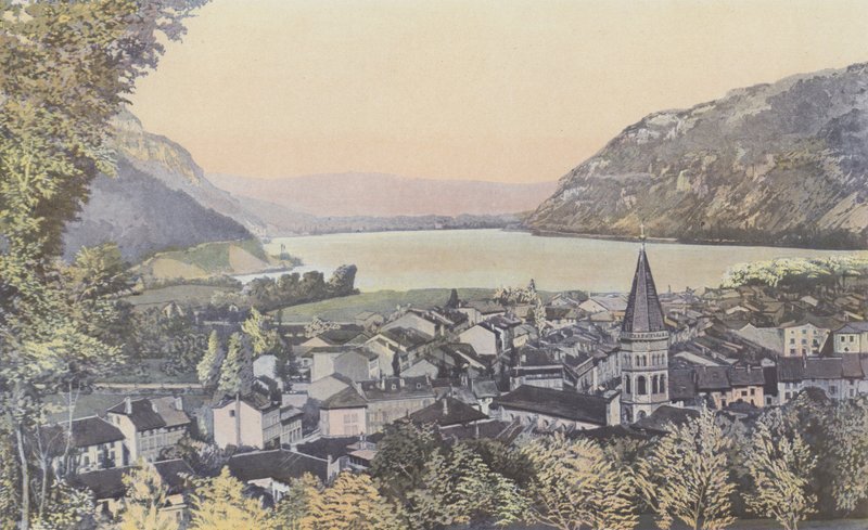 Nantua, visão geral de French Photographer