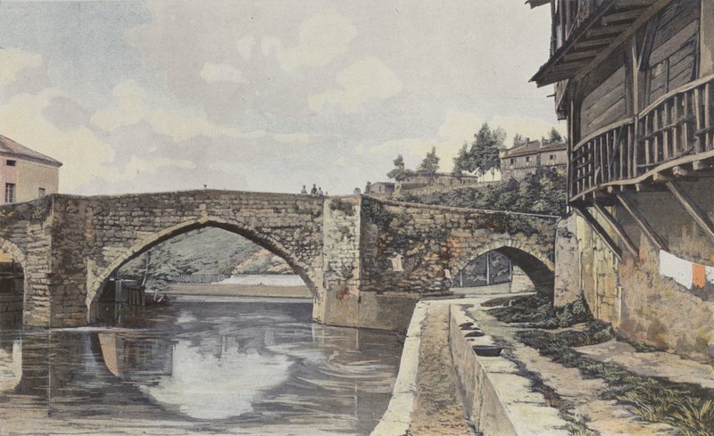 Ponte de Nerac na foda de French Photographer