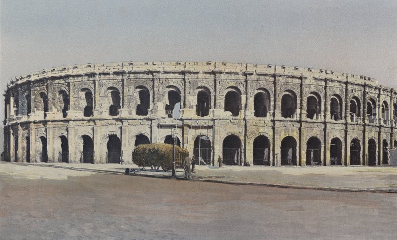 Nimes, Arenes, conjunto ao ar livre de French Photographer