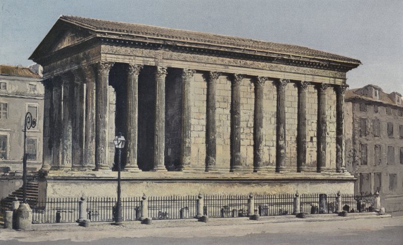 Nimes, Carree House (Museu de Antiguidades), Ensemble SO de French Photographer