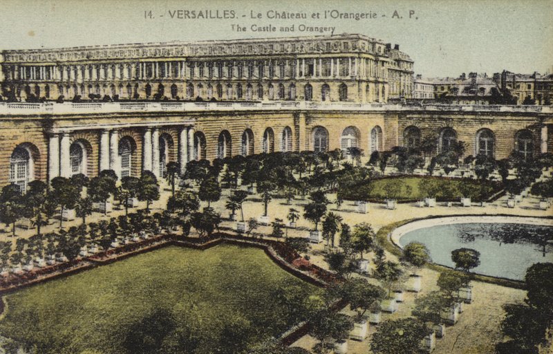 Orangery of the Palace of Versailles (foto a cores) de French Photographer