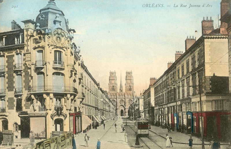 Orleans, Catedral, Rue Jeanne DArc de French Photographer