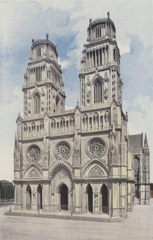 Orleans, santissimo, crucifixos catedral, fachada de French Photographer