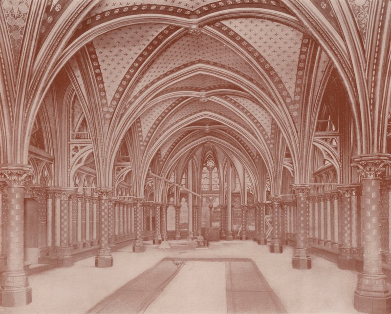 Paris: Cripta de Sainte Chapelle (foto a p/b) de French Photographer