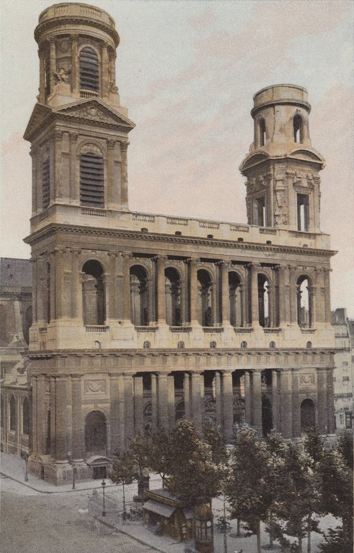 Paris, Igreja Saint-Sulpice de French Photographer