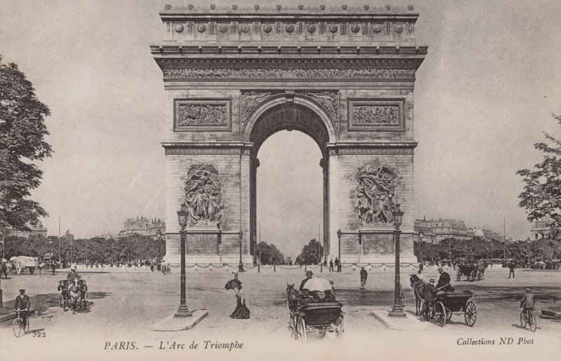 Paris, França Do Triunfo de French Photographer