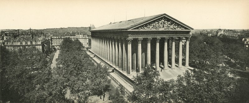 Paris, Madeleine Madeleine Church de French Photographer