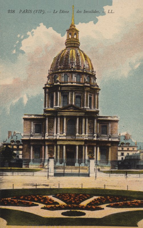 Paris, a cúpula de invalides de French Photographer