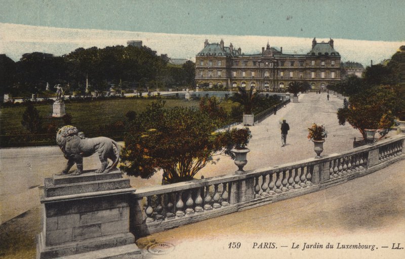 Paris, o jardim de Luxemburgo de French Photographer