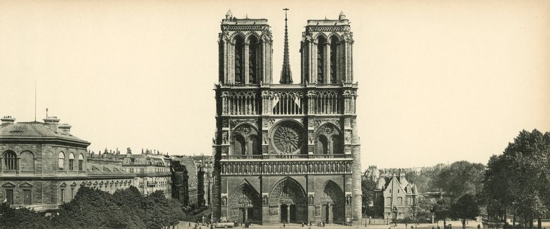 Paris, Notre Dame, Igreja de Notre Dame de French Photographer