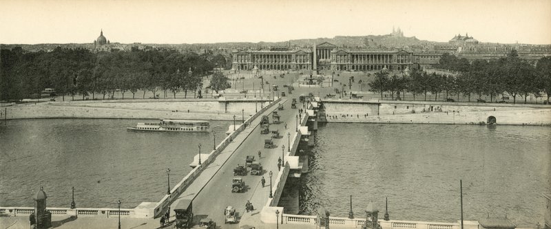 Paris, panorama, de, a, lugar la concorde, lugar concorde, panorama de French Photographer