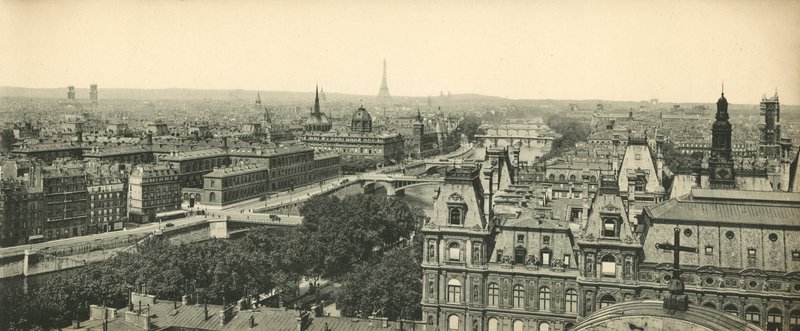 Paris, Oito Pontes Panorama, As Oito Pontes de French Photographer