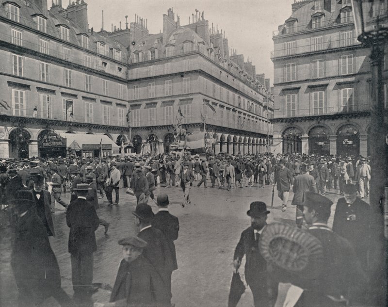 Paris: Place de Rivoli (foto a p/b) de French Photographer