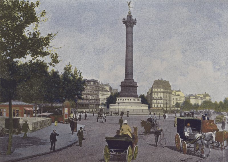 Paris, Place de la Bastille de French Photographer