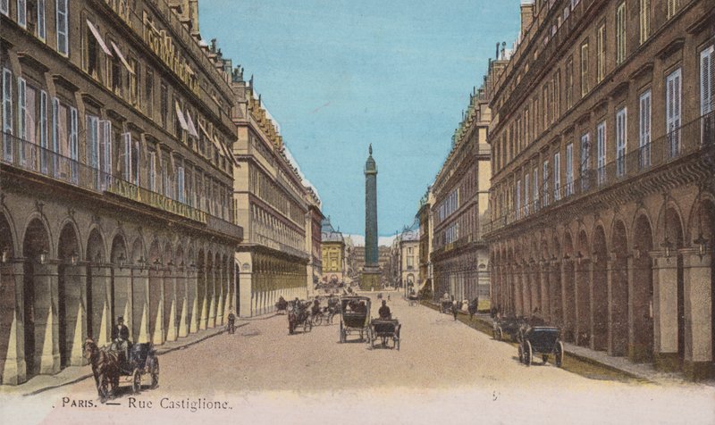 Paris, Rue Castiglione de French Photographer