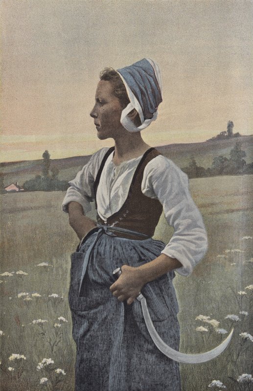 Camponês bretão de French Photographer