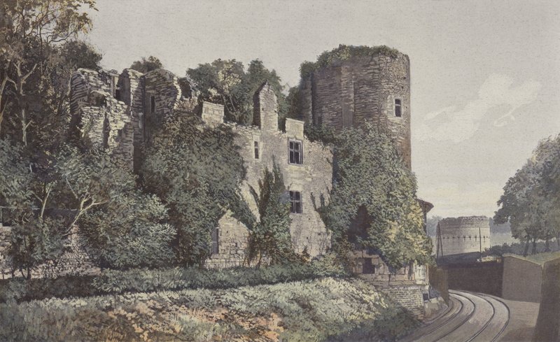 Perigueux, Chateau-Barriere e Tour de Vesone, vistos em 10 de French Photographer