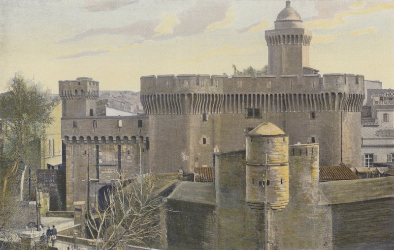 Perpignan, Le Castillet, lado externo de French Photographer