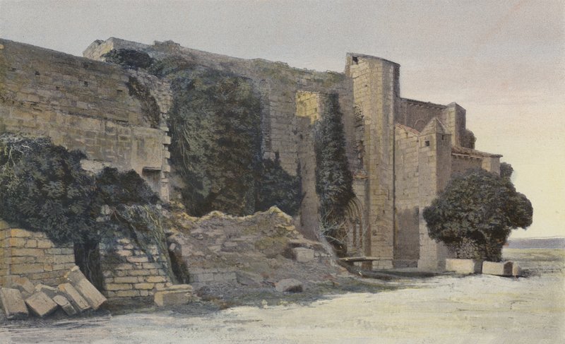 Pignan, Restos de l&39;Abbaye de Vignogoul de French Photographer