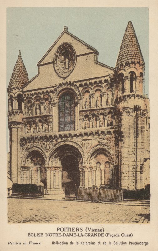 Poitiers, Igreja de Nossa Senhora La Grande de French Photographer
