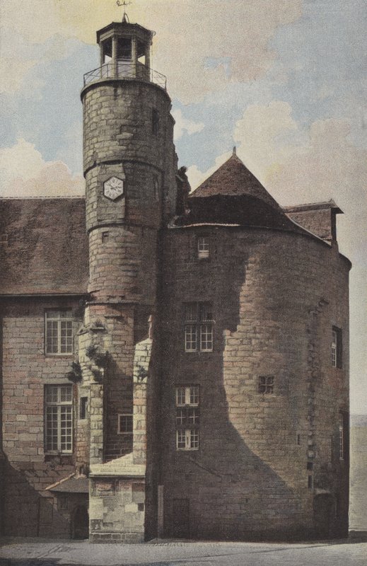 Pont-Labbe, Restos do antigo castelo (Hotel de Ville) de French Photographer