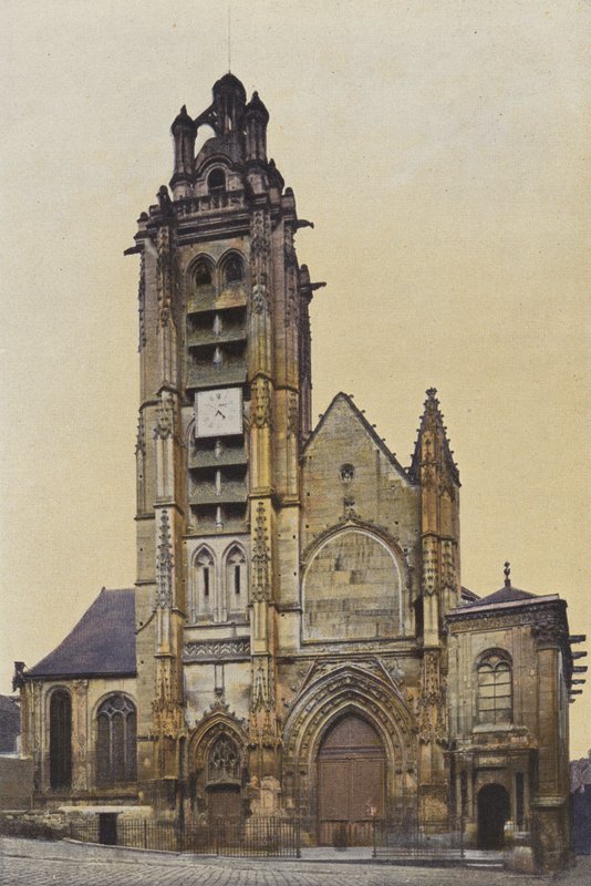Pontoise, Igreja Saint-Maclou, Fachada de French Photographer