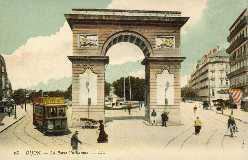 Portão Guillaume, Dijon de French Photographer