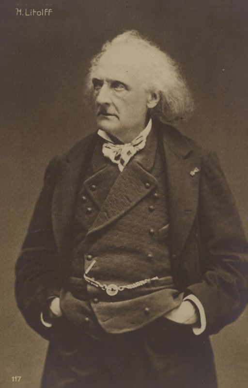 Retrato de Henry Litolff de French Photographer