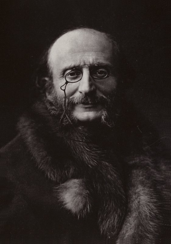 Retrato de Jacques Offenbach de French Photographer