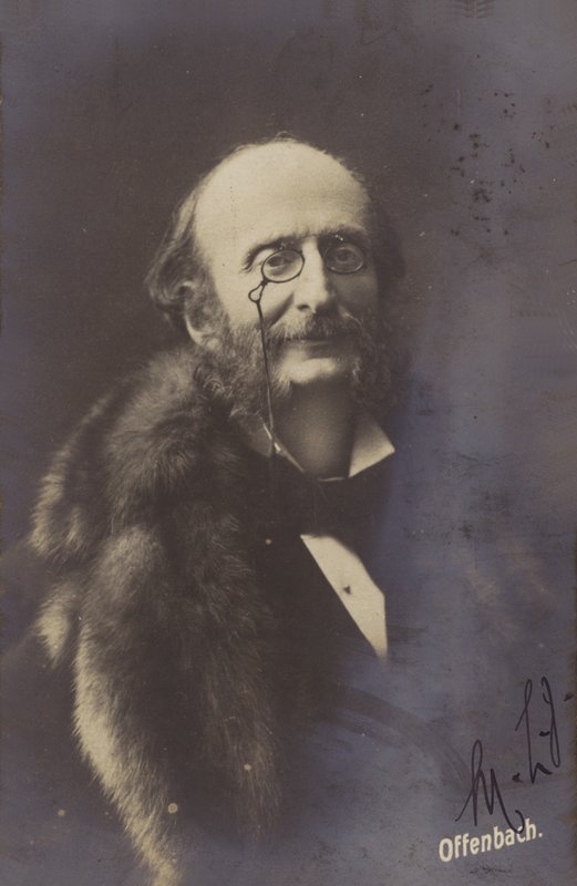 Retrato de Jacques Offenbach de French Photographer