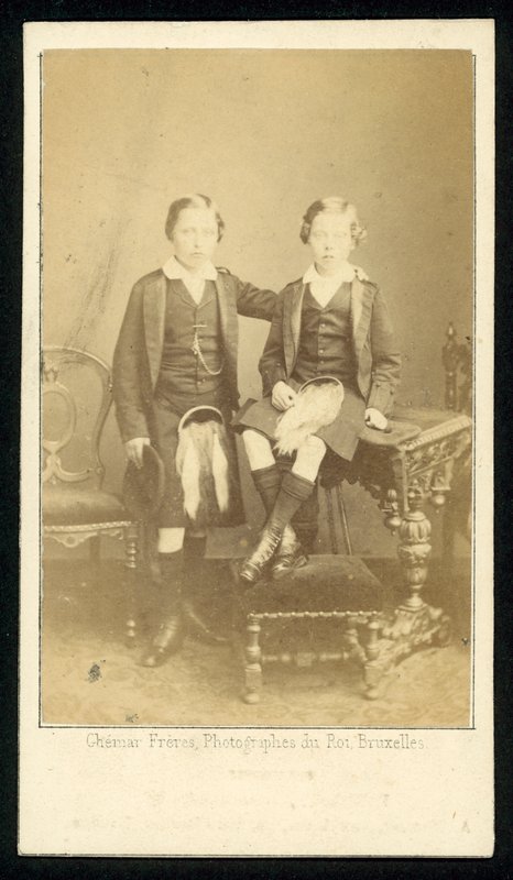 Príncipe Artur e Príncipe Leopoldo de French Photographer