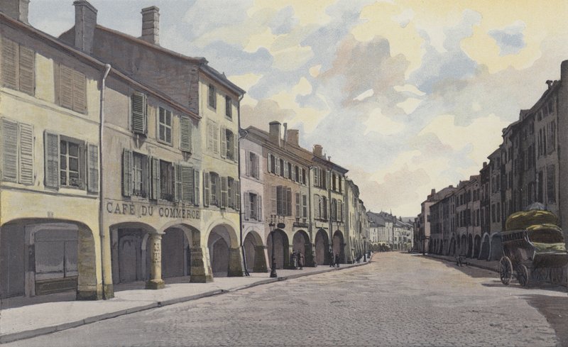 Remiremont, a rua grande de French Photographer