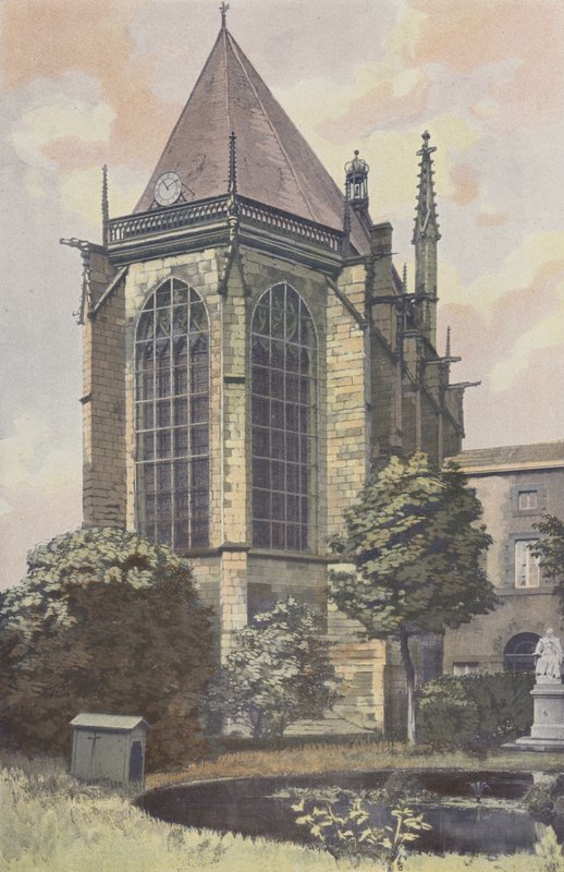 Riom, Sainte-Chapelle, Ensemble NE de French Photographer
