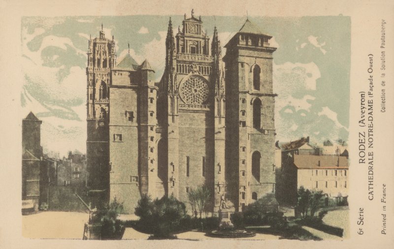 Rodez, Aveyron, Catedral de Notre-Dame de French Photographer