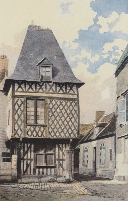 Romorantin, casa de enxaimel de French Photographer