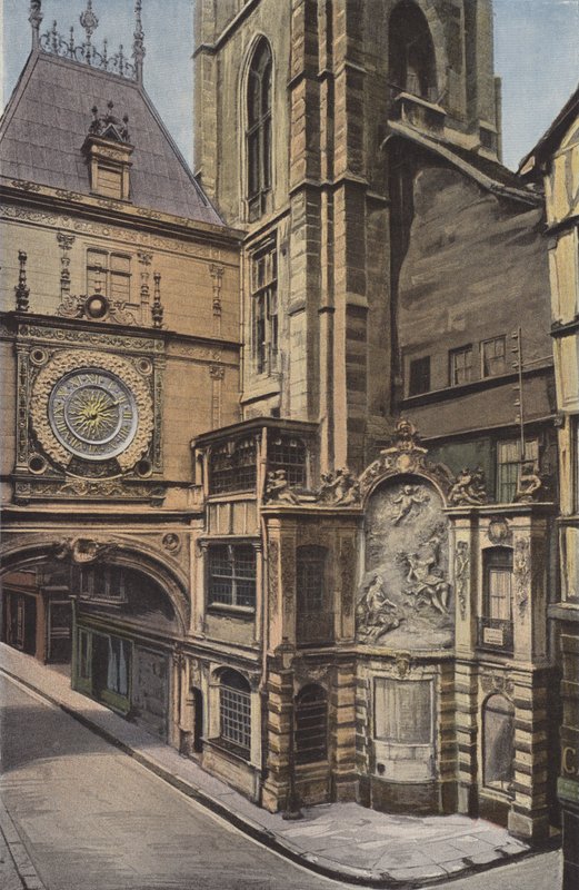 Rouen, Fonte Gros-Horloge de French Photographer