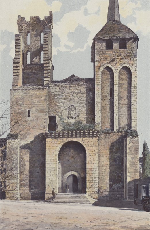 Saint-Avit-Senieur, Igreja, Fachada O de French Photographer
